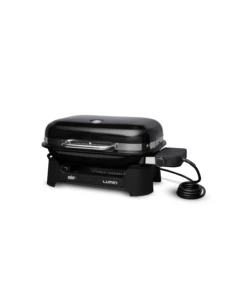 Barbecue elettrico portatile weber "lumin compact" con griglia 49,5 x 23,5 cm