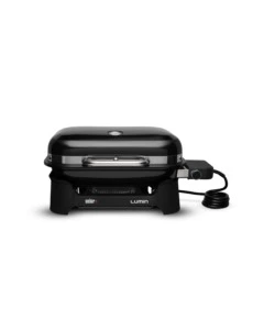 Barbecue elettrico portatile weber "lumin compact" con griglia 49,5 x 23,5 cm