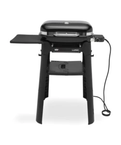 Barbecue elettrico weber "lumin compact e stand" con griglia 49,5 x 23,5 cm