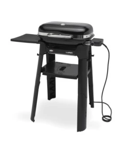 Barbecue elettrico weber 'lumin compact e stand' con griglia 49,5x23,5 cm