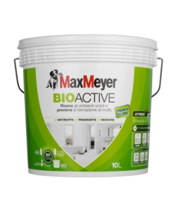 Pittura antimuffa 'bioactive a+' bianco, 4 litri - max meyer