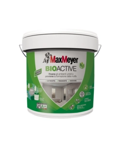 Pittura antimuffa 'bioactive a+' bianco 10 litri - max meyer