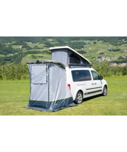 Tenda da campeggio per van posteriore brunner "pilote caddy 4" 135x135x170/200 cm