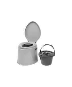 Wc chimico portatile da campeggio brunner "optitoil" 40x48x33 cm