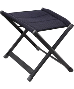 Poggiapiedi autoportante brunner 'rebel standalone footrest' in alluminio e 3durafeel blu 61x49x49 cm