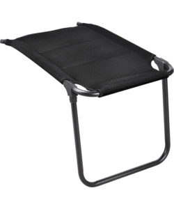 Poggiapiedi brunner 'skye 3d footrest' in alluminio e3durafeel nero 47x72x51/43 cm