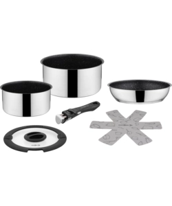 Set pentole da campeggio brunner 'academy mini' in acciaio inox