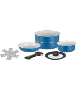 Set pentole da campeggio brunner 'carezza spacemaster  22' in alluminio