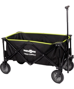 Carrello pieghevole da campeggio con ruote per sabbia e ghiaia brunner "cargo compact" 101x50x55 cm