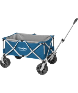 Carrello pieghevole da campeggio con ruote xxl brunner 'cargo cros' blu 102x58x65 cm