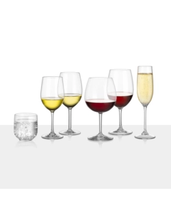 Set 2 bicchieri per vino brunner "r&w wineglass" in policarbonato 69 cl