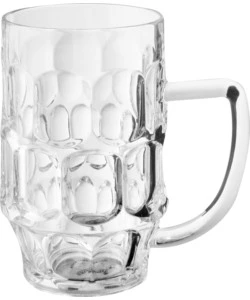 Set 2 boccali per birra brunner 'beerglass classic' in policarbonato 60 cl