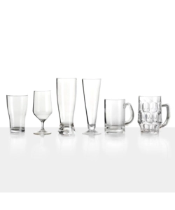 Set 2 boccali per birra brunner "beerglass classic" in policarbonato 60 cl