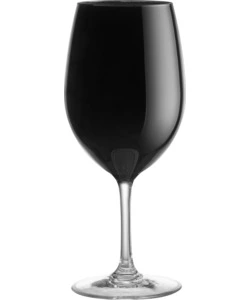 Set 2 wineglass thango black pc