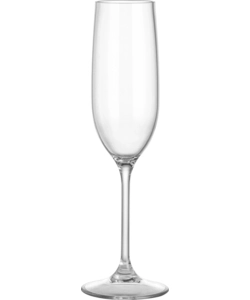 Set 2 bicchieri per prosecco brunner 'prosecco glass' in policarbonato 25 cl