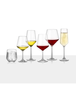 Set 2 bicchieri per vino brunner "r&w wineglass" in tritan 58 cl