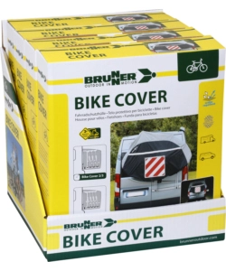 Copribicicletta idrorepellente per veicoli brunner 'bike cover 2/3' 190x42/50x130 cm