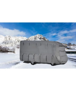 Copertura protettiva per camper brunner "cover si 6 m" in tnt a 4 strati, 600-650 cm.