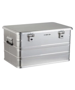 Contenitore attrezzatura da campeggio brunner 'outbox alu' in alluminio 58,2x38,5x26,2 cm