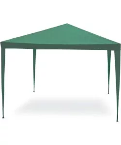 Gazebo da esterno 'facile' in acciaio colore verde, 3x2 metri