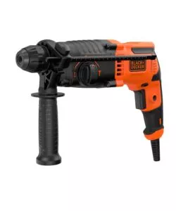 Martello tassellatore/scalpellatore black+decker in plastica sds+ 650 w 1,4 j