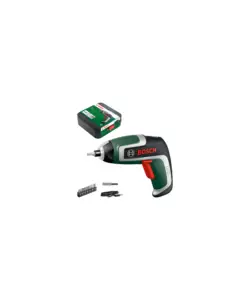 Avvitatore a batteria bosch 'ixo 7' in materiale plastico con caricabatterie e batteria, 3,6 v 2 ah