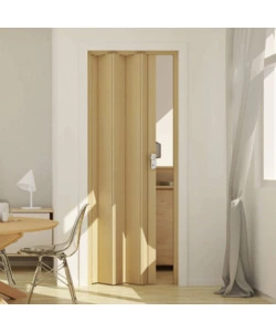 Porta a soffietto da interno 'maya' cedro 83x214 cm