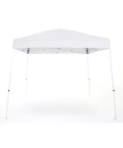 Gazebo da giardino retrattile 'easy' in ferro colore bianco, 3x3 metri