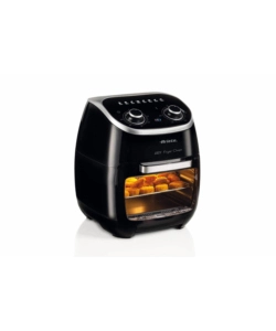 Friggitrice e forno ad aria calda "airy fryer oven" nera, 11 lt - ariete