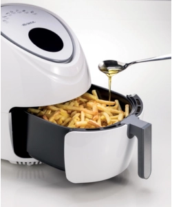 Friggitrice ad aria calda "airy fryer xxl" bianca, 5,5 lt - ariete