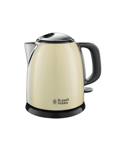 Bollitore elettrico vintage crema 1 litro - russel hobbs