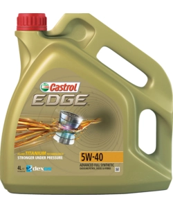 Olio lubrificante per motore auto edge 5w40 titanium fst 4l