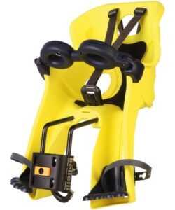 SEGGIOLINO ANTERIORE PER BICLETTA BELLELLI "FRECCIA" HI VIZ, PORTATA MASSIMA 15 KG