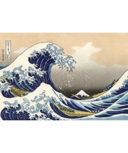 Fotomurale adesivo 'hokusai' in pvc, 312x280 cm