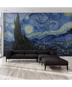 Fotomurale adesivo "starry night" in pvc, 312x280 cm