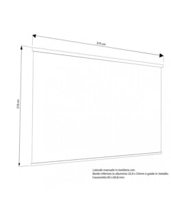 Pannello laterale per gazebo pergola bioclimatica da esterno bianco, 4x4 mt