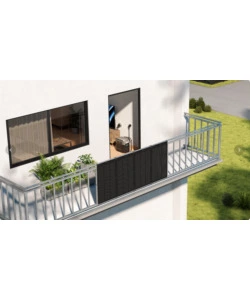 Kit fotovoltaico da balcone ecoflow "powerstream" con pannelli solari 2x400w e microinverter