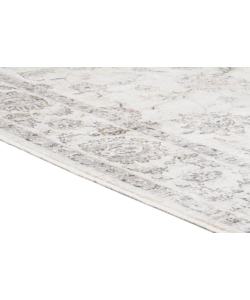 Tappeto "vintage" grigio floreale 140x190 cm