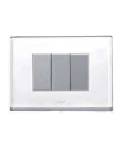 Placca luminosa beghelli 'brain classic 3f' con 15 colori e illuminazione d'emergenza