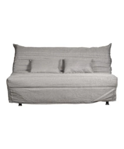 Divano letto 2 posti bellahome "frank" colore grigio, 160x96x92 cm