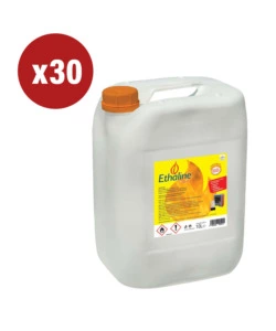 Bioetanolo liquido ethaline 30 taniche da 10 litri - totale di 300 litri