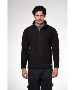 Gilet da lavoro in pile wrk 'wrk503' colore nero senza cappuccio, tg l