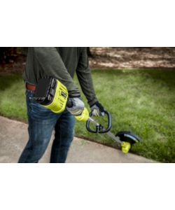 Decespugliatore a batteria con motore brushless ryobi "ry18ltx33a-0" solo corpo macchina batteria non inclusa, 18 v