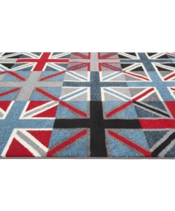 Tappeto "metropolitan uk flags" multicolor, 190x133 cm