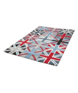 Tappeto "metropolitan uk flags" multicolor, 190x133 cm