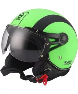 Casco moto sparco 'sp501' verde fluo, tg xl