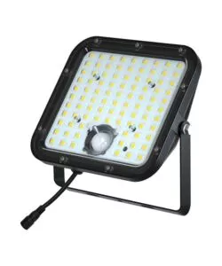 Pannello led con ricarica solare e sensore 30w, 4000k