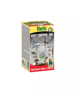 Disabituante ad ultrasuoni e onde elettromagnetiche flortis 'pest control 360'