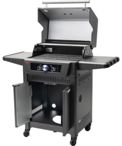 Barbecue a gas char broil "evolve gas" in acciaio con 4 bruciatori e controllo wifi, 127,8x61,1x121,3 cm