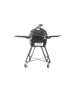 Barbecue a carbone primo 'kamado junior all-in-one' in ceramica, 58x46x112 cm